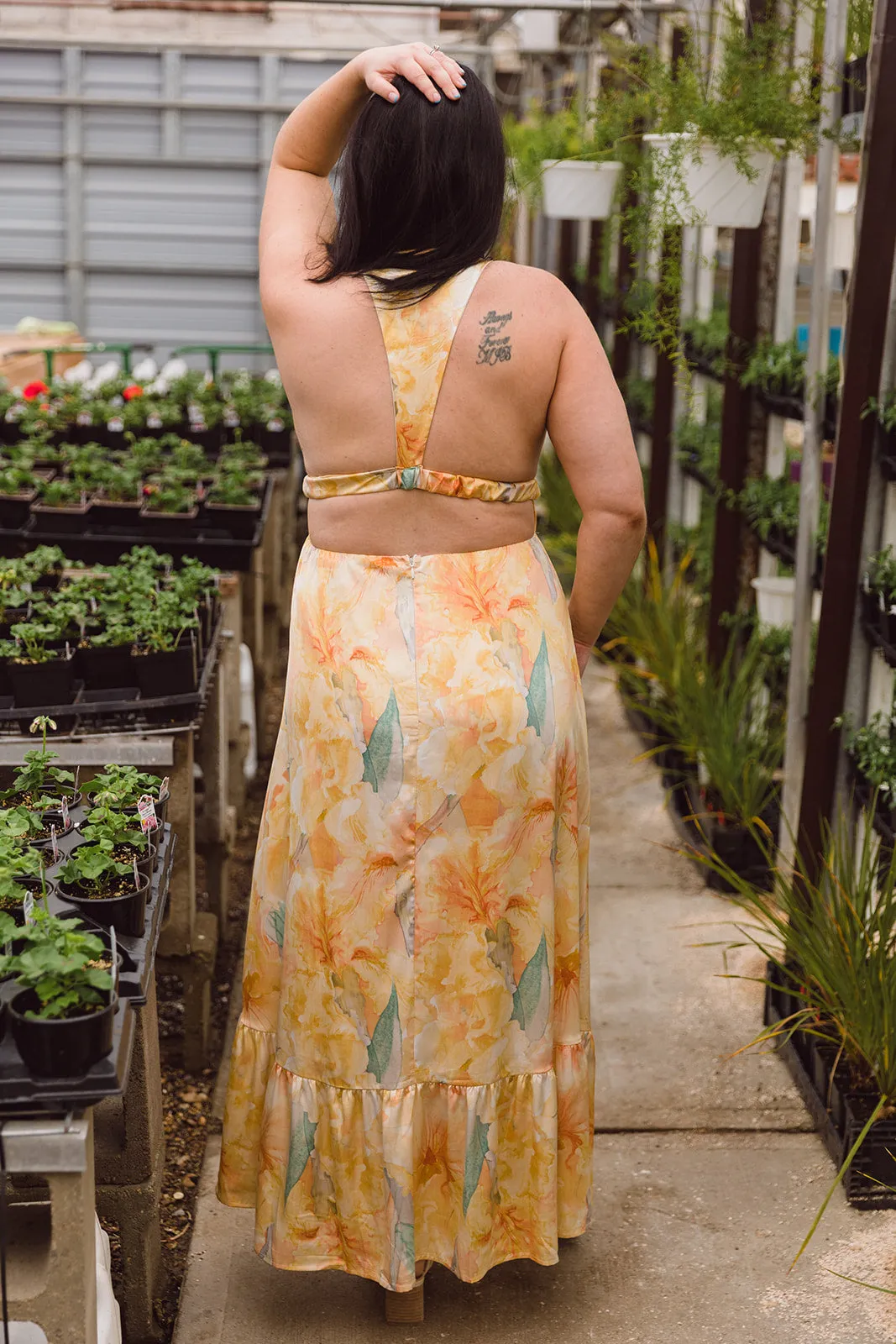 Melody V-Neck Racer Back Dress
